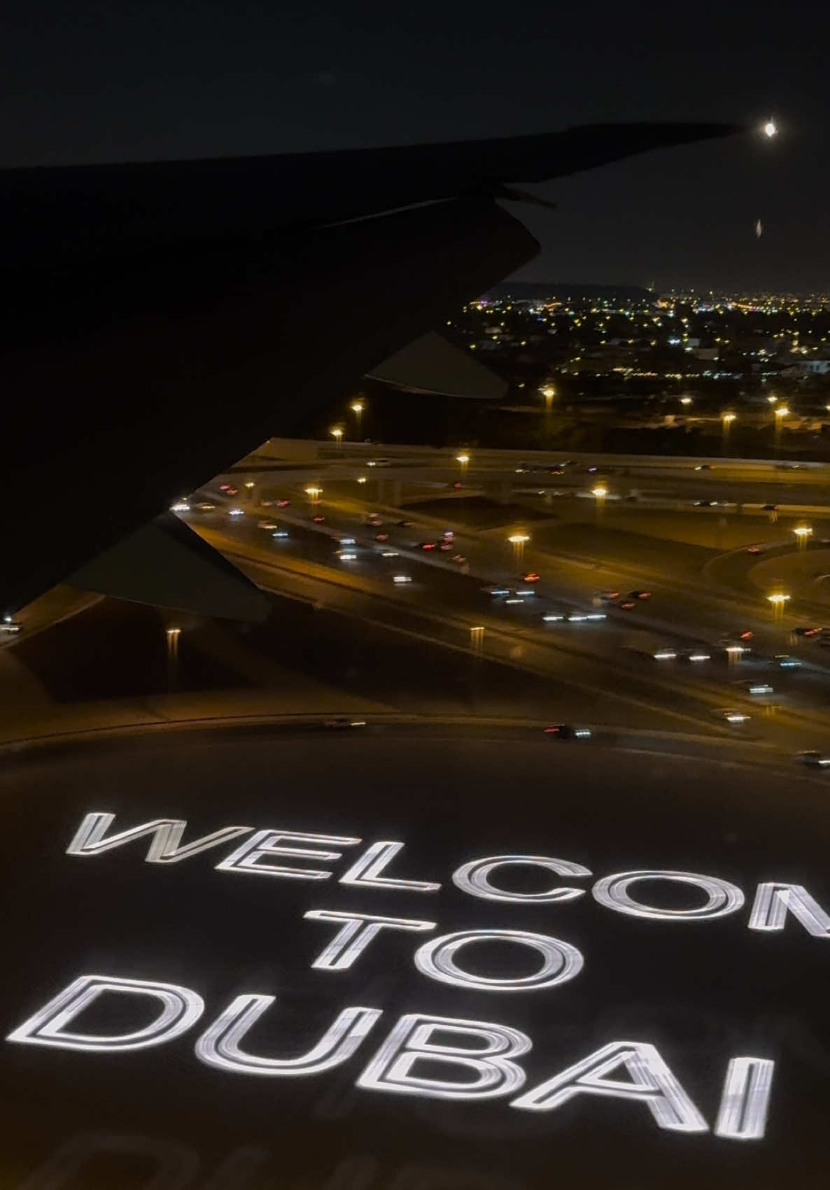 Emirates B777 lands at Dubai  #emirates #emiratesairlines #dubai #airport #landing #travel #traveling #traveltiktok #traveltok #aviation #fyp #trending 