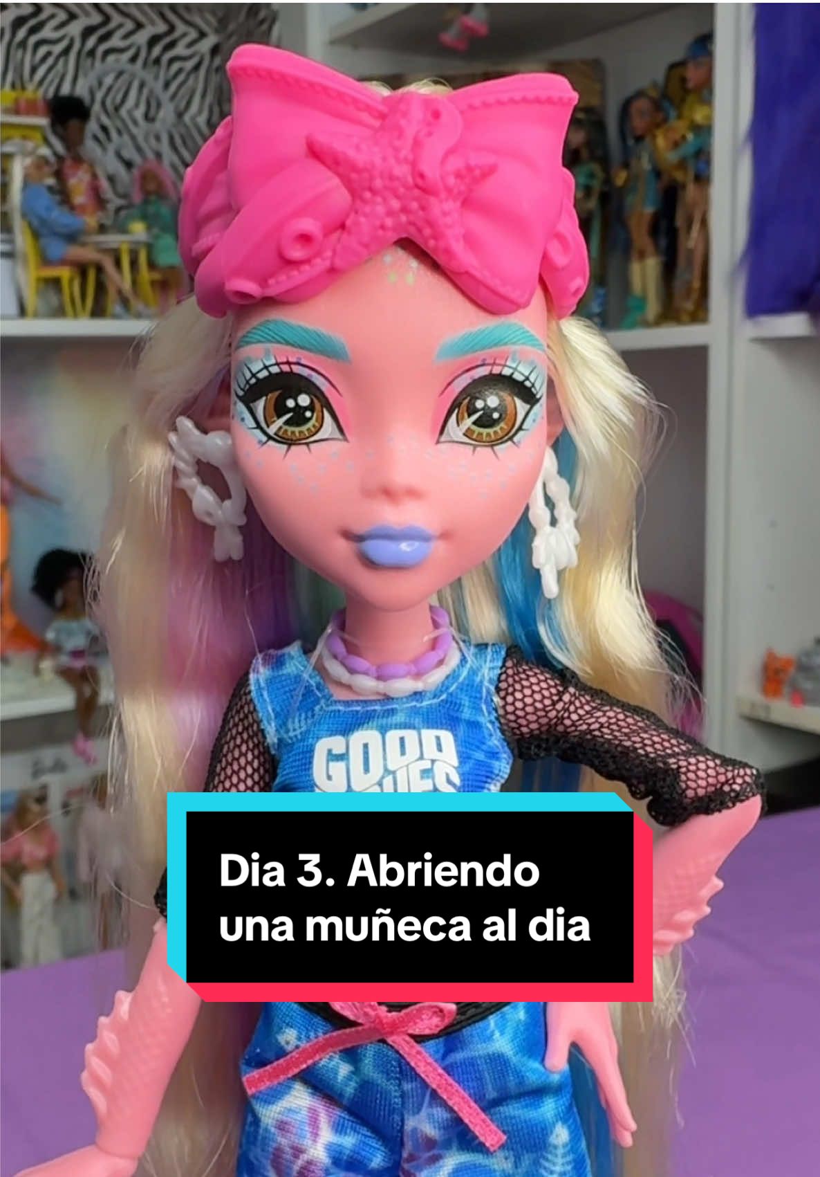 Día 3. Abriendo una muñeca al día #unboxing #mattel #monsterhigh #lagoonablue 