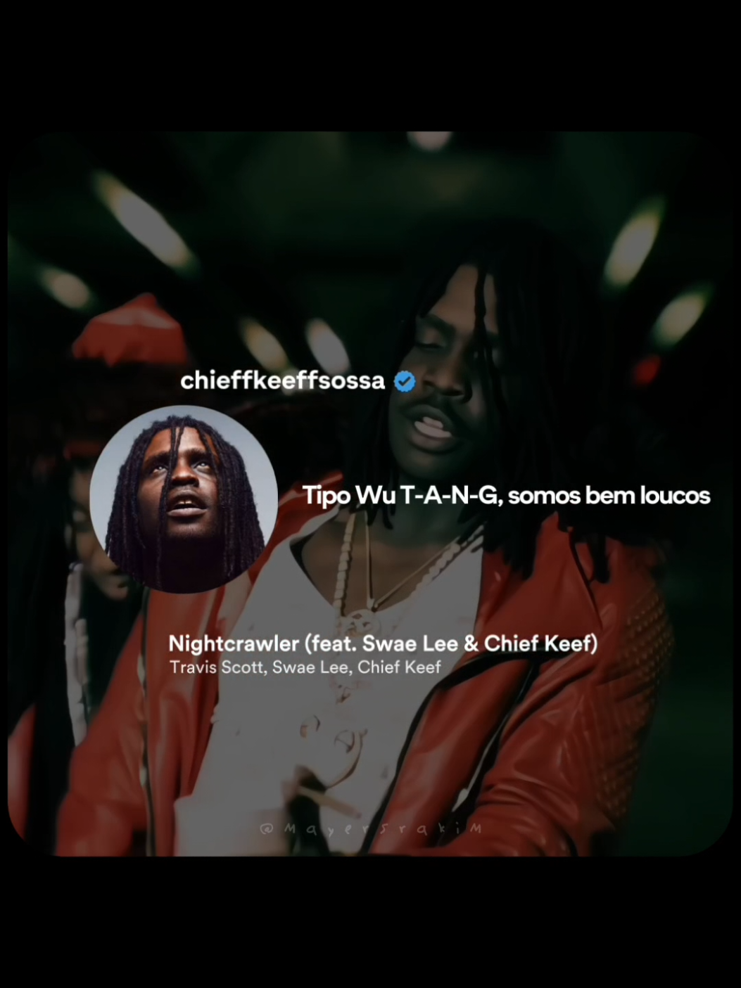 verso do Chief Keef em Nightcrawler #chiefkeef #chiefkeefsosa #rap #tradução #legenda #musicasparastatus #fy #fypage 