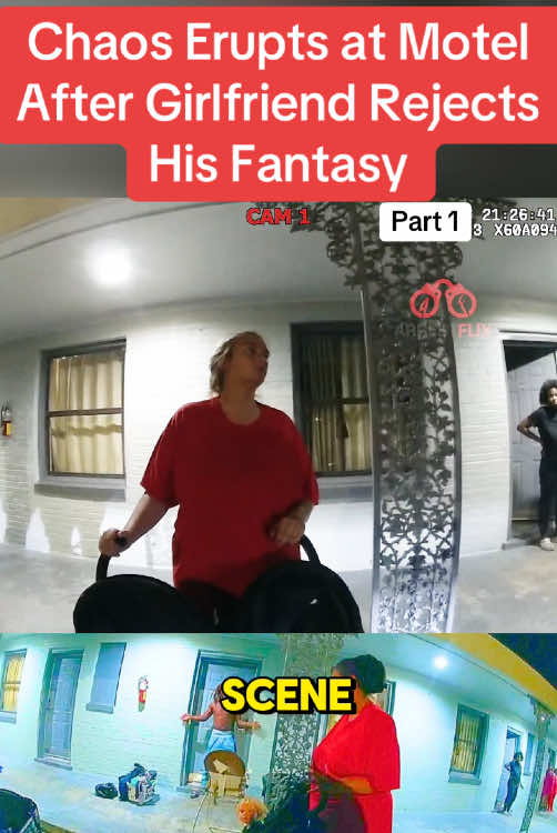 Chaos Erupts at Motel After Girlfriend Rejects His Fantasy