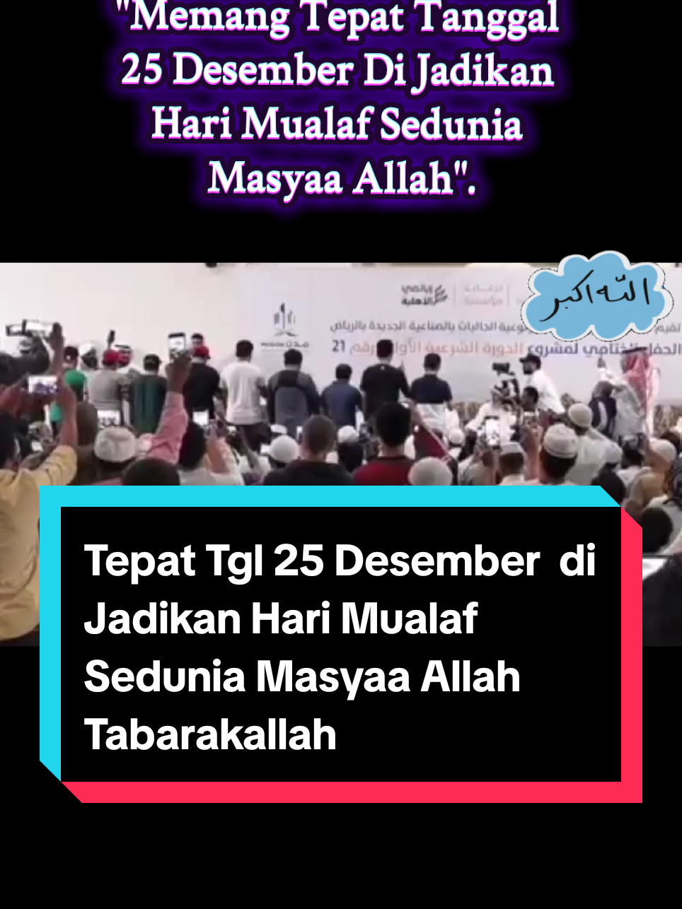 25 Desember Hari Kebangkitan Islam Masyaa Allah #mualafduniapasturdanpendeta  #ceritamualaf #mualaffilipina #mualafindonesia #mualafcantik #mualafamerika #mualafamerika #mualafinggris #masukislam #syahadat #mualafterbaru #mualafcerdas #mualafmasukislam #mualafmasukislam #mualaferopa #fyp #algoritmatiktok 