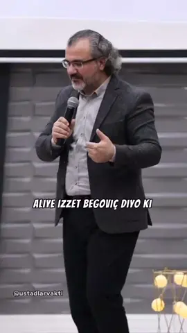 Aliye İzzet Begoviç  . #anne #baba #çocuk #sıtkıaslanhan #aile #eğitim #seminer #aliyeizzetbegovic 