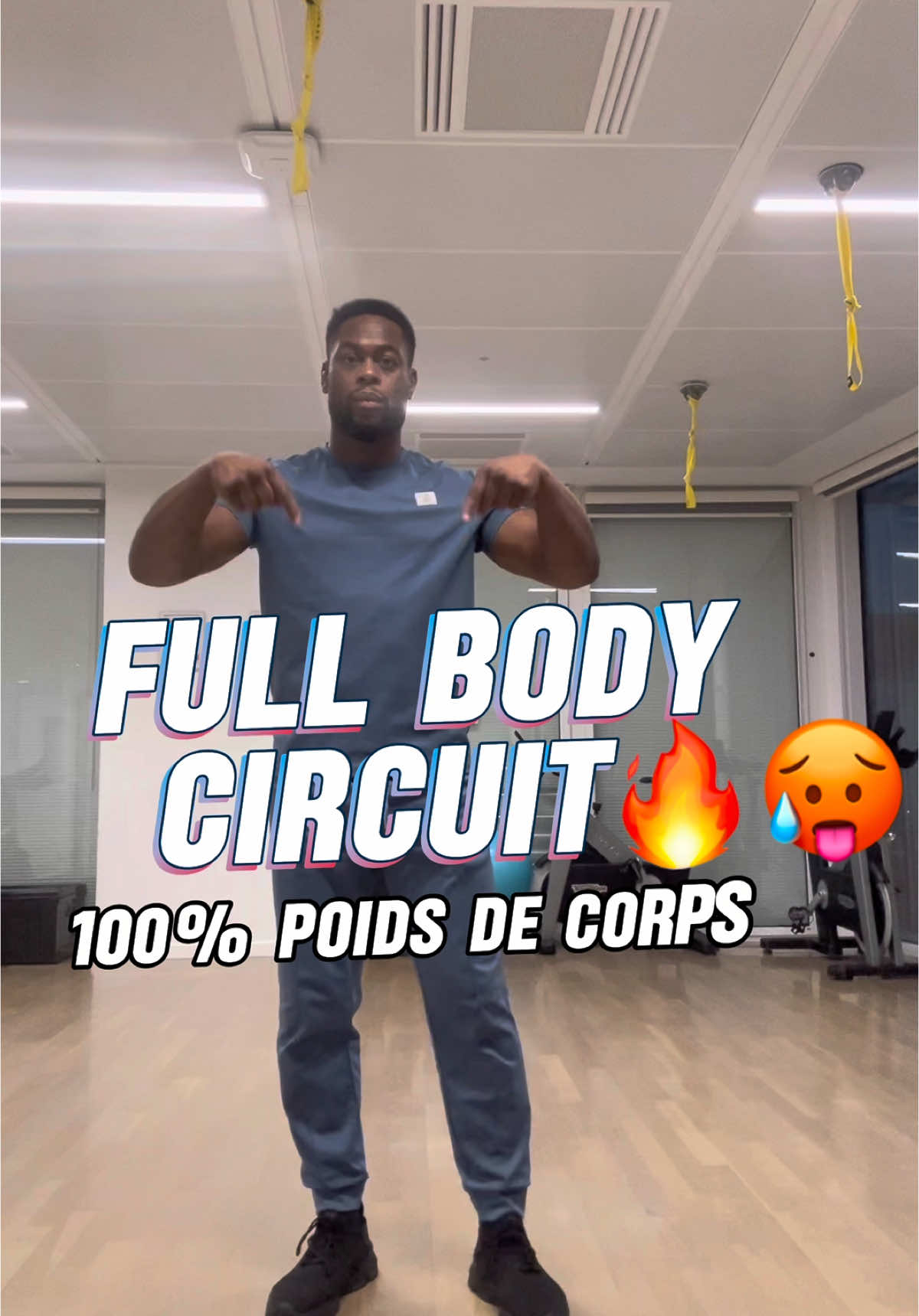 Circuit intense Body:zéro Matériel,100% efficace 🔥 👍🏽 3 series  ⌛️ 1´30 de pause entre chaque série  #Workout #fullbodyworkout #TikTokFitness #circuittraining #grindmode #moveyourbody #fyp 