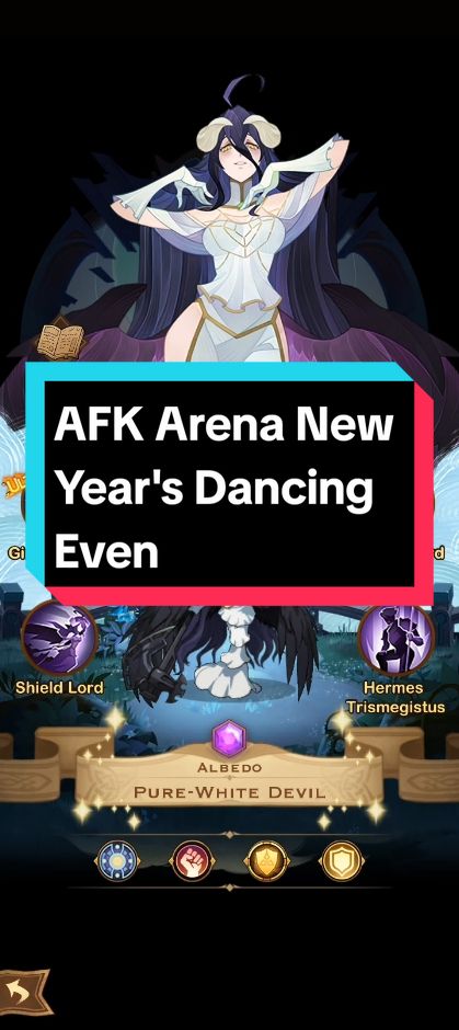 AFK Arena New Year's Dancing Event#afkarenadancer #afkarena 