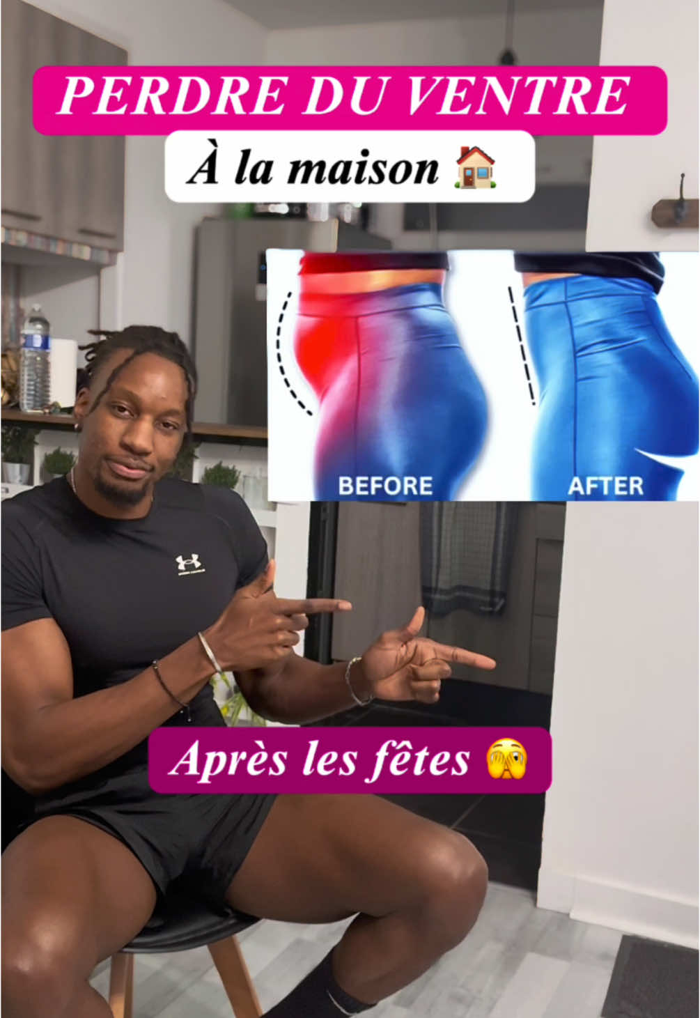 🩷L’Opération Anti-Brioche continue ❌ 🍞  Enregistrez et partagez ce circuit sans impacts avec une chaise que tu peux reproduire à la maison 🏠 après les fêtes hehe ! 🥳 🫣😹👀 🫵 Prenez 15 à 20 secondes de repos entre les exercices et 30 secondes entre les rounds ! ⚡️ Je vous recommande ce type d’entraînement en « HIIT ou sous forme de TABATA » réalisable en salle de sport & à la maison, pour une perte globale de graisse corporelle et notamment au niveau du ventre, tout en boostant votre métabolisme. 👊 Avec ou sans impacts, adaptés à votre niveau & en combinant avec une alimentation en adéquation avec vos objectifs, c’est possible d’obtenir des résultats assez rapidement. 💪 Envoie-moi « GO » si tu souhaites perdre ton ventre définitivement Sans Frustration en seulement 90 jours⚡️ - - - - - #weightloss #perdredeskilos #perdredupoids #gym #perdreduventre #perdredugras #brulegraisse #obesite #surpoids #sportalamaison #mincir #obesitemorbide #gymreels #Fitness #workout #pertedepoidssaine #perdredupoidssainement #perdreduventrerapidement #perdredupoidsensemble #loseweightnow 