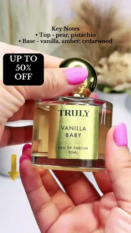 Amazing New Year Sale on Vanilla Baby from @Truly Beauty !!  Hurry don’t miss on a sweet delicate yummy Vanilla! Perfect to wear alone or layering.  #tiktokshop #sale #fragrancetiktok #perfumetiktok #trulybeauty #selflove #beauty #fyp 