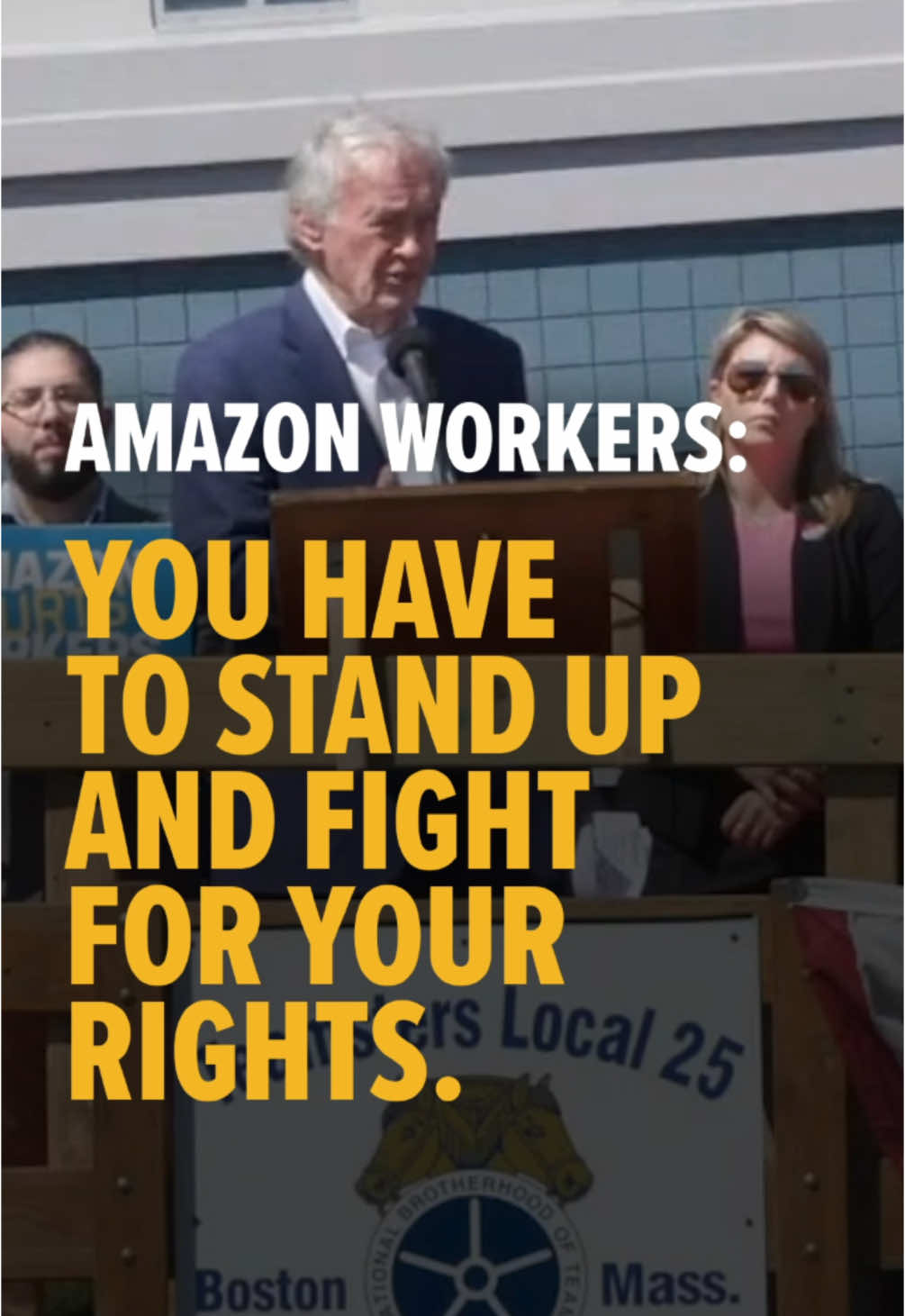 Amazon workers deserve better, which is why we’re organizing with the Teamsters to fight for better jobs. Are you ready to stand up for your rights? Join us today. #LinkInBio #TimeForChange #MakeAmazonDeliver #1u #Teamsters #Unions #UnionStrong #SolidarityForever #AmazonDrivers #AmazonWorkers #MakeAmazonPay #fyp 