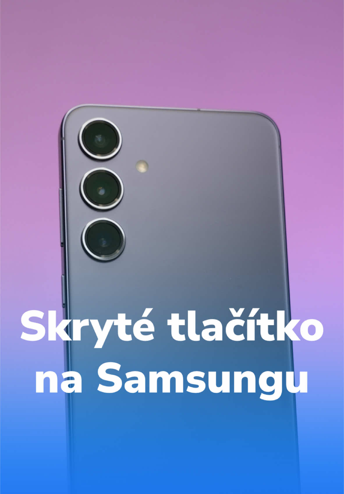 Samsungy mají na zádech skryté tlačítko, které lze aktivovat s aplikací GoodLock. A budeš překvapen, kolik možností je na výběr 🙌 Tagy: #samsung #goodlock #tech #techtok #techtips #geek 