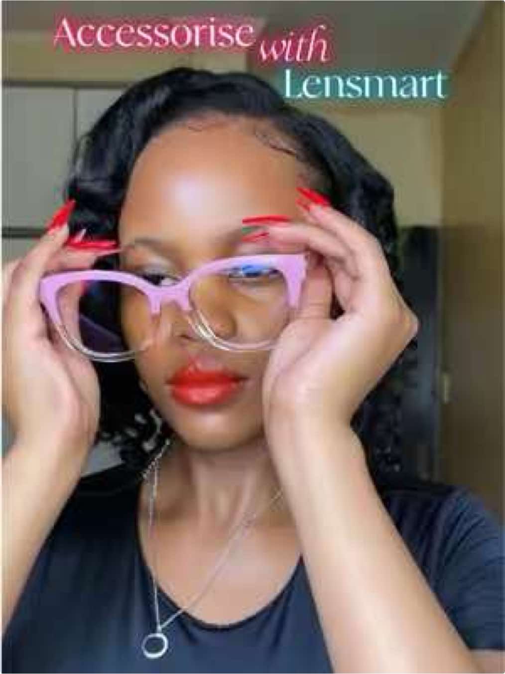 Which of the 3 frames from @Lensmart are your favs🤍🩷🖤? Don’t forget to use my exclusive code PINK (for 15% OFF)🤫 at www.lensmartonline.com  #lensmart #lensmartonline #lensmartreview #lensmartreviewsa #glasses #frame #bluelightglasses #newglasses #eyewear #eyewearfashion #heatlesscurls #curls #relaxedhair #hair #pinkiris__ 