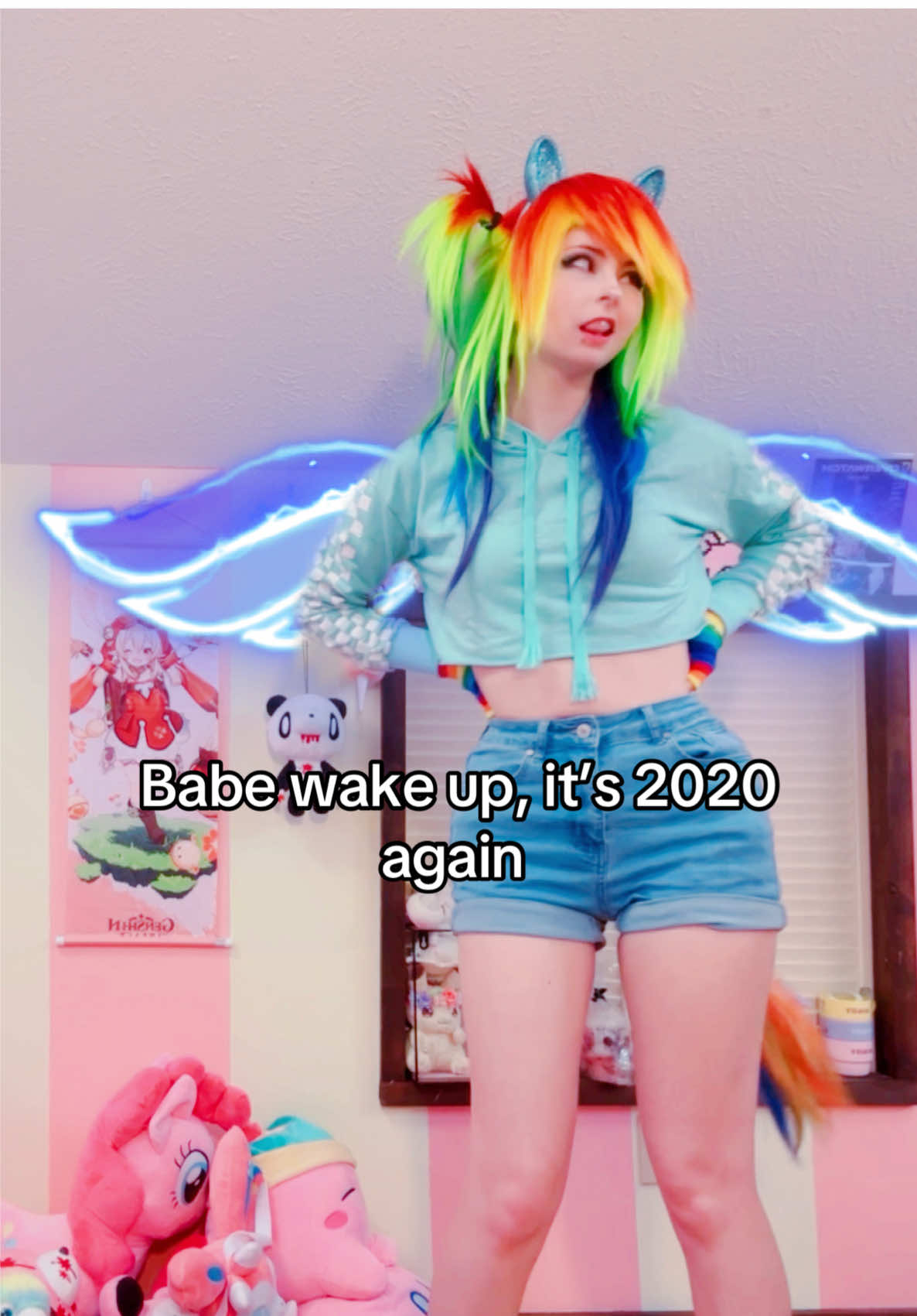 #2020 #alt #altfashion #rainbowdash #scenecore #scene #alternative #mlp 