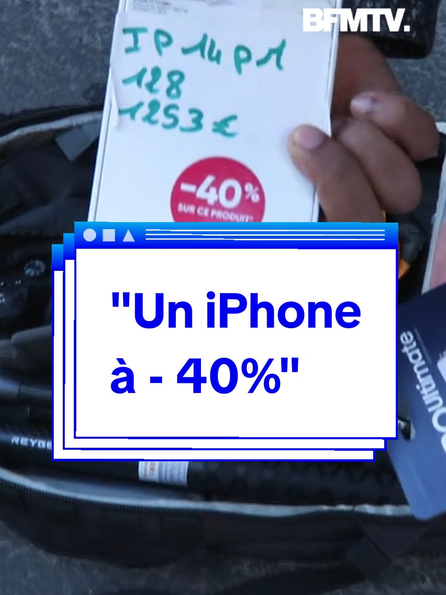 La Fnac des Champs-Élysées prise d'assaut pour des soldes jusqu'à 80% #fnac #champselysees #soldes #iphone 