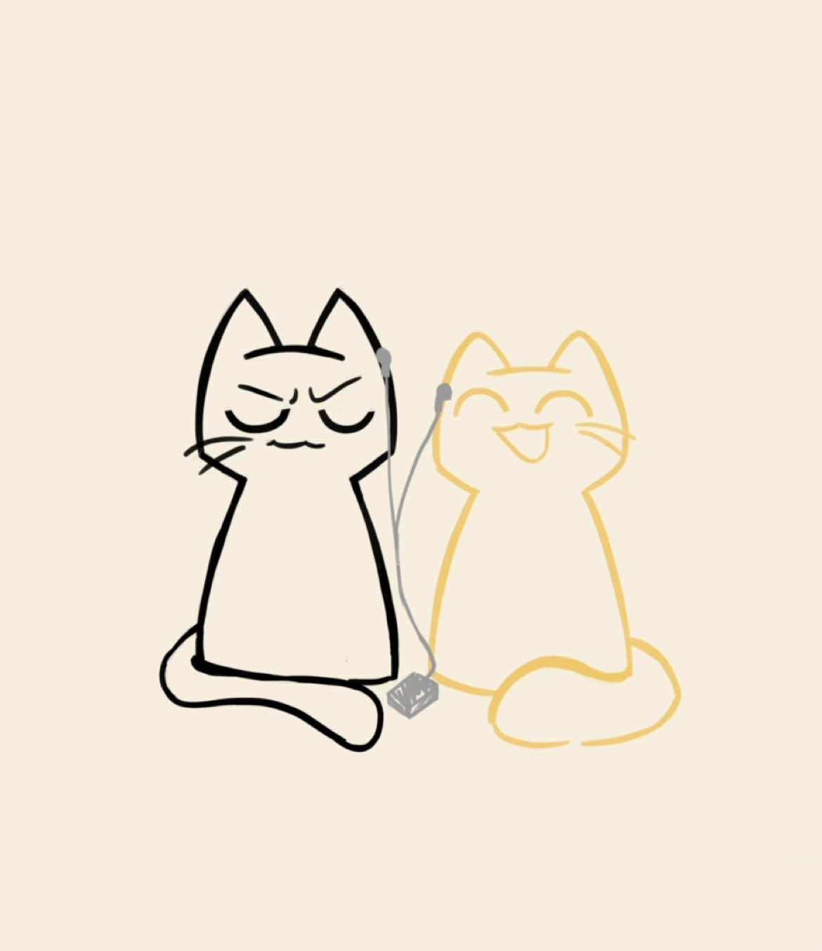 aaa this song is so cute i love it #animation #foryou #fyp #sillyanimation #cats #cat #kitty #catanimation 