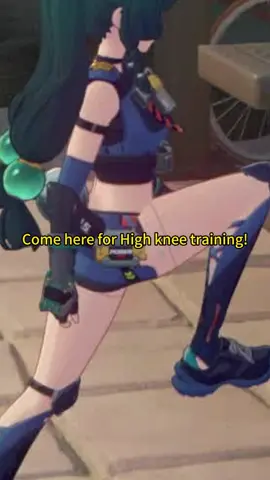 Come here for High knee training!#zzzero#zenlesszonezero#fyp