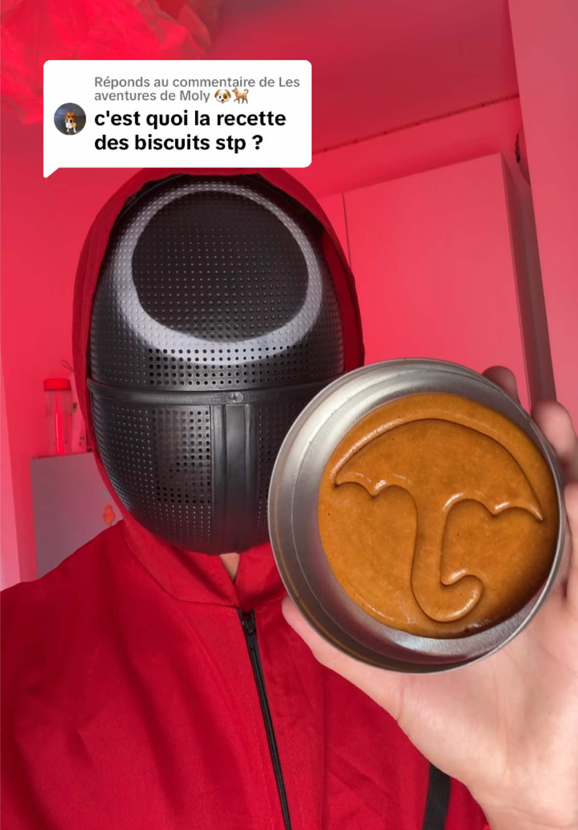 Réponse à @Les aventures de Moly 🐶🐕 Recette biscuit Dalgona Squid Game ❤️ #squidgame #squidgame2 
