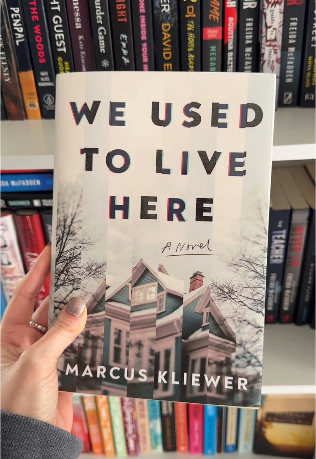 About halfway through 👀 #BookTok #weusedtolivehere #thriller #horror 