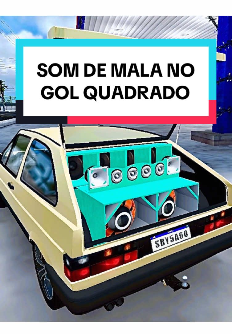 SOM DE MALA NO GOL QUADRADO #rebaixadoselitebrasil #golquadrado #somdemala #paredao #musica #carros 