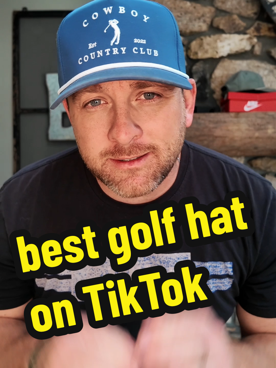 Cowboy Country Club is finally on sale this deal won't last long #hats #ropehats #golfers #highqualityhat #golfhat #golf #cowboycountryclub 