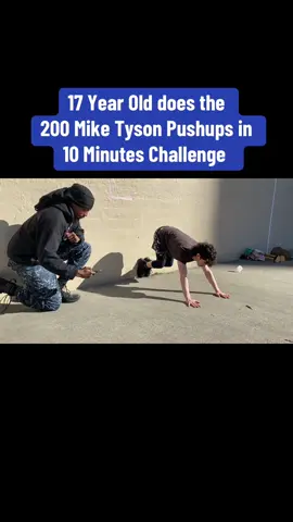 @superhumanhudson Does the 200 Mike Tyson pushups in 10 minutes challenge. #pushups #pushupschallenge #pushupchallenge #miketysonpushups #foryou #foryoupage #foryour #foryourpage #challenge #workoutchallenge #fitnesschallenge #tiktokchallenge #workoutroutine #workouts #exercises #Fitness #FitTok #calisthenics 