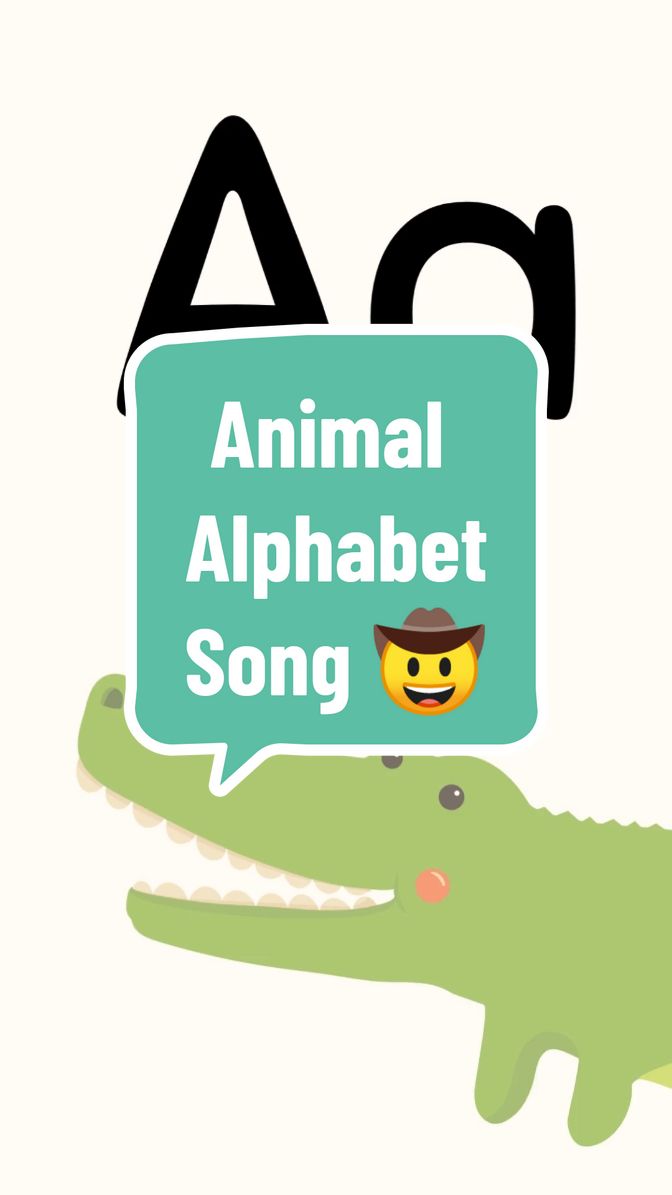 Alphabet song. Animal Alphabet #fyp #usa🇺🇸 #viralvideos #kindergarten #kinder #preschoollearning #trendingvideo ##childern #kids #educationalvideo #englishforkids #cute #alphabet 