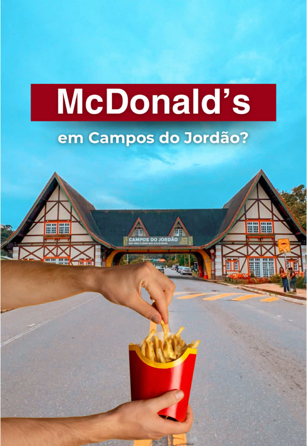 @McDonald’s em Campos do Jordão...vc gostaria que tivesse um? Qual a sua opinião? 👇🏽 #camposdojordao #camposdojordão #mcdonalds  #restaurantecamposdojordao 