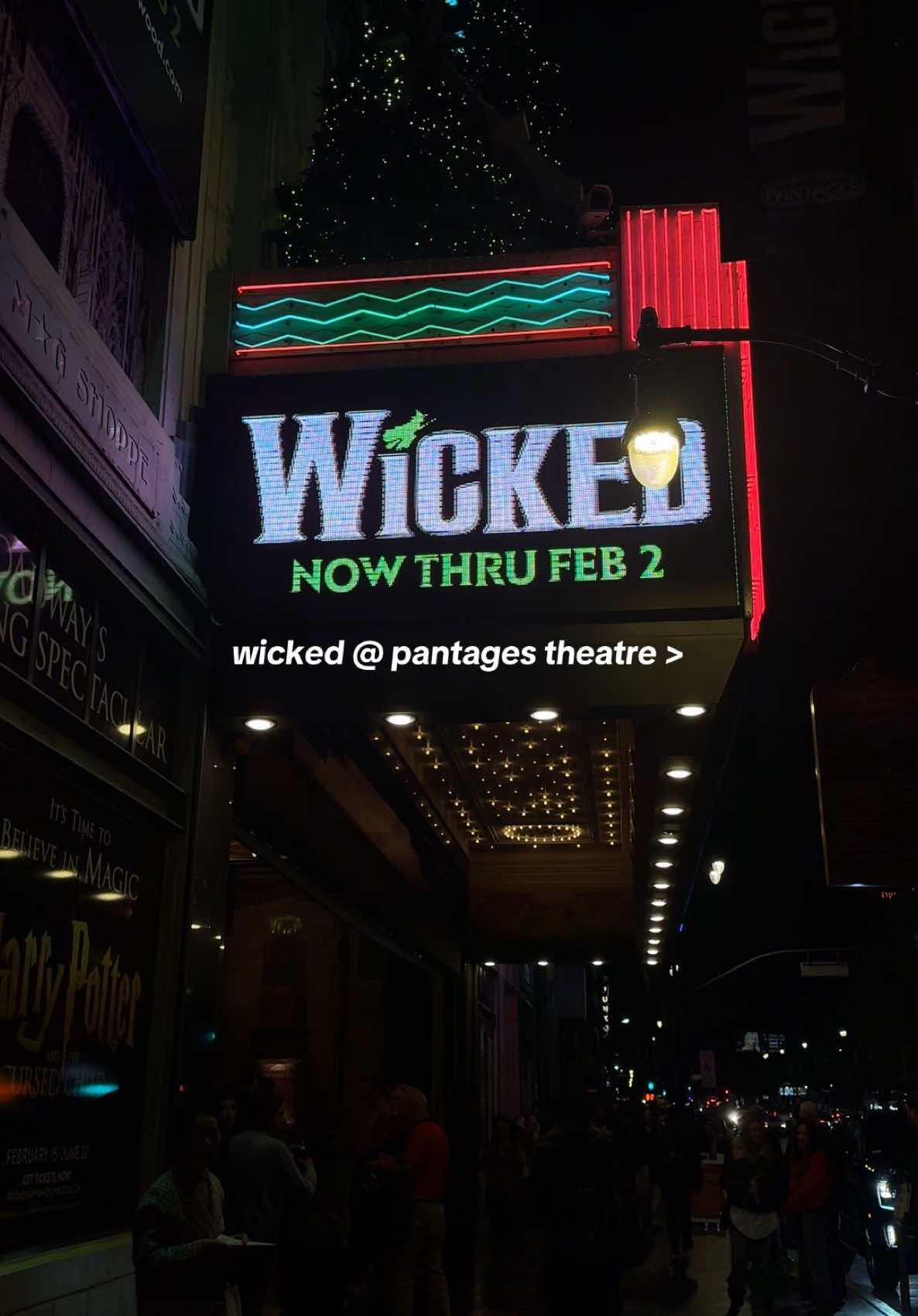 a dream🫧🩷🧹💚🌹 #wicked #wickedthemusical #losangeles #pantagestheatre #glinda #elphaba 