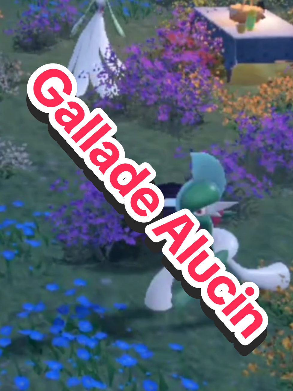 Mi gallade y sus momentos alucines pt.1 #pokemon #pokemonescarlata #Gallade #random 