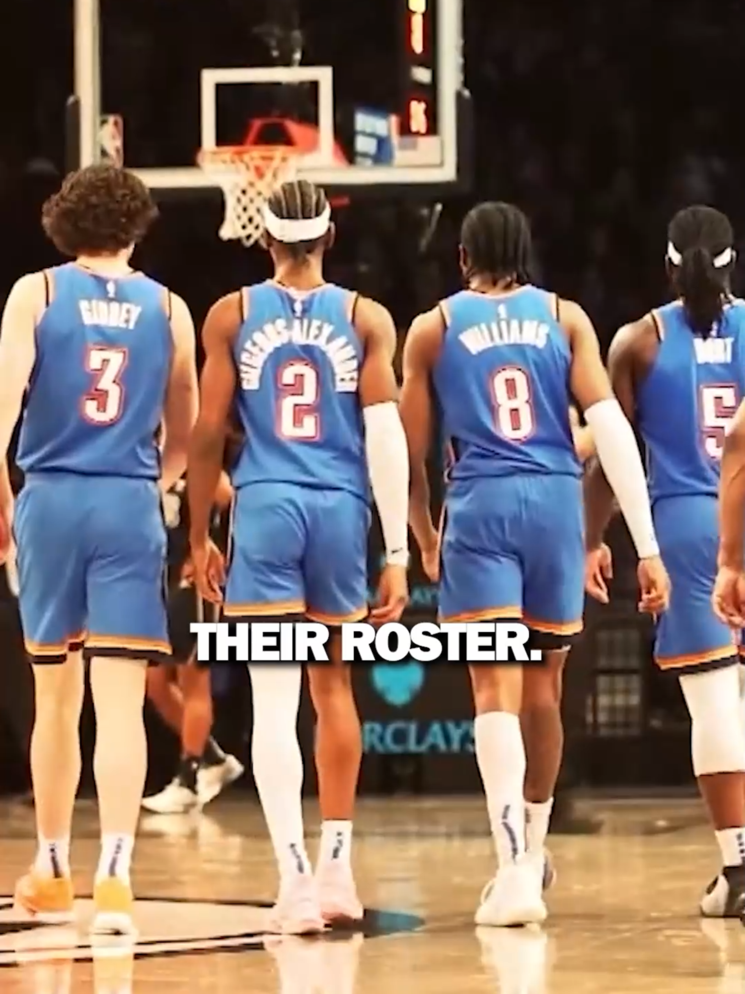 How to build an NBA juggernaut... #okc #okcthunder #SGA #NBA
