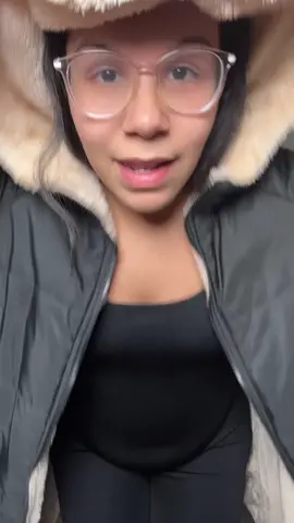 This fleece lined winter coat is cute and keeps me warm!! #fleecelined #wintercoat #coats #fashion #reversible #mom #MomsofTikTok 