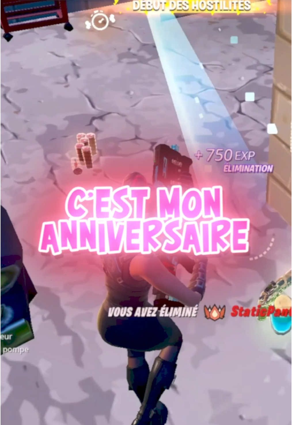 Aujourd’hui c’est mon anniversaire ! 🥳 #anniversaire #fortnite #669clan 