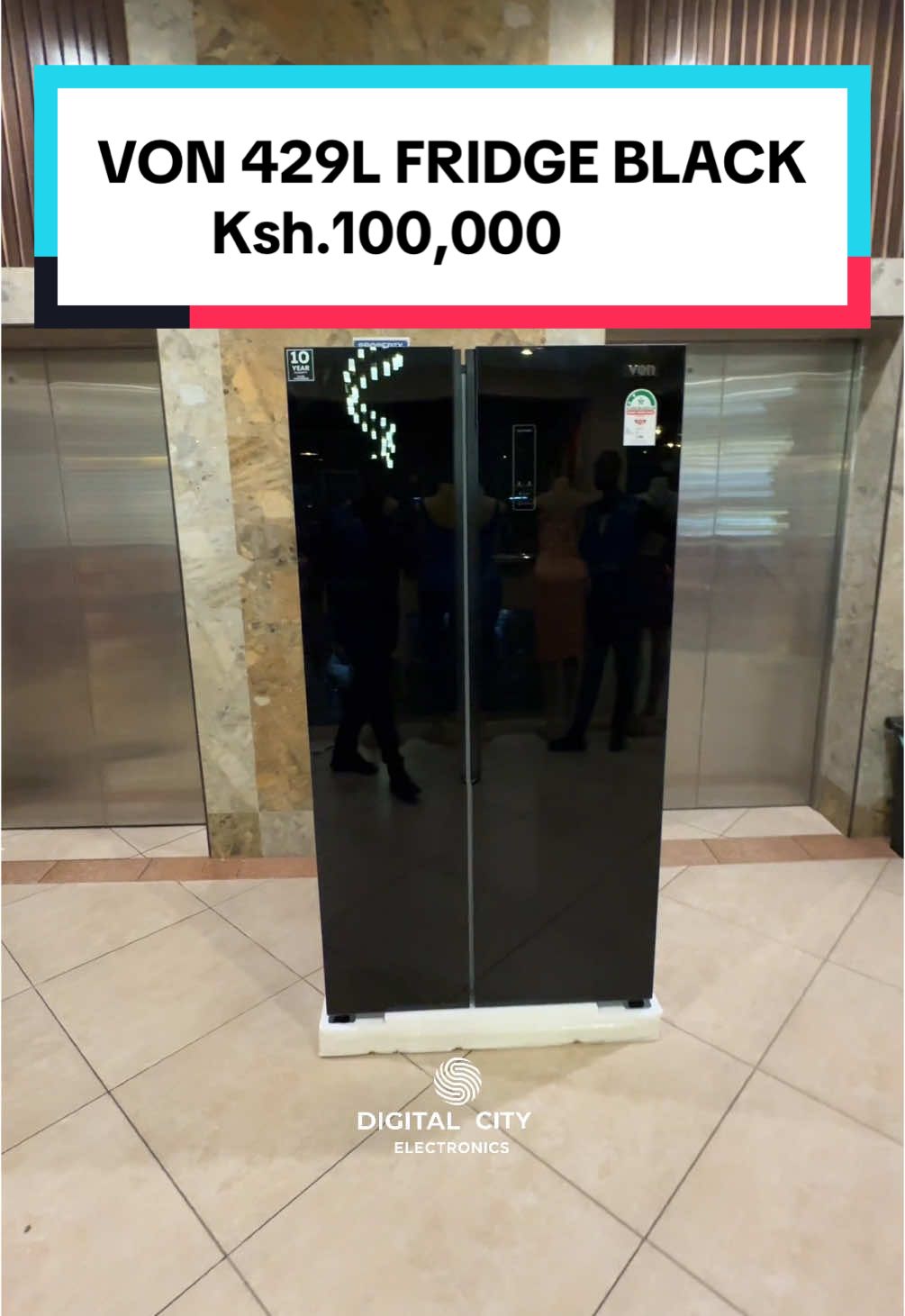 Von 429L No frost Fridge  Ksh.100,000 #von429Litres #vonsidebysidefridge #vonfridge #von #hotpoint #nonfrostfridge #sidebysidefridge #fridge #fridgeshopping #digitalcityelectronics #kenyantiktok #fyp #electronics #appliances #kitchen 