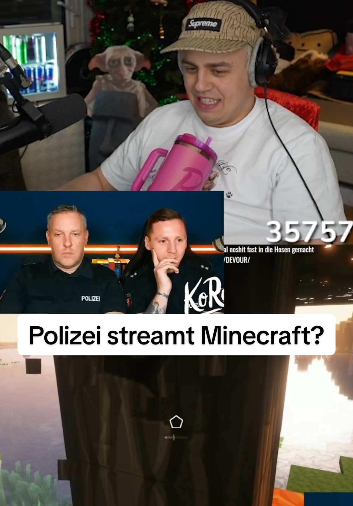 Die Polizei streamt Minecraft? #papaplatte 