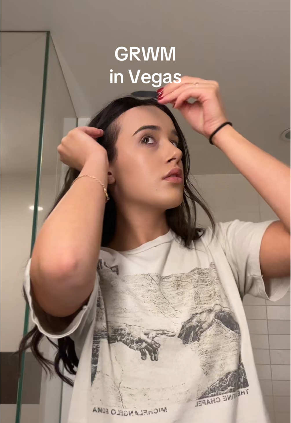 Vegas get ready with me #grwm #getreadywithme #grwmroutine #fyp 