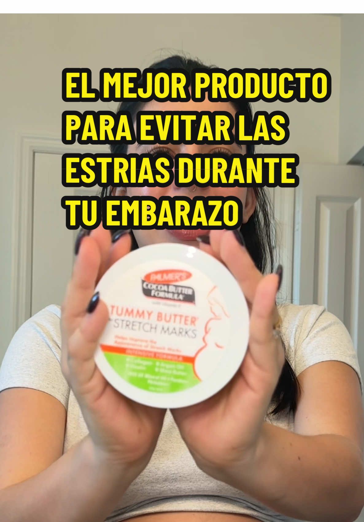 Así he evitado las estrías durante 7 meses de embarazo #7monthspregnant #strechmarks #palmers @Palmer's 