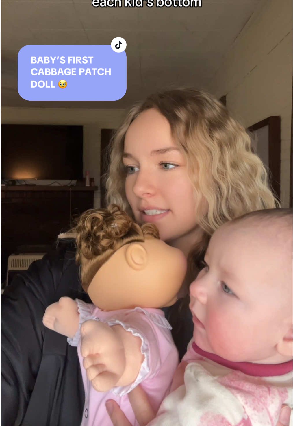 My baby’s first CABBAGE PATCH KID 😭 sooo nostalgic  #nostalgia #2000sthrowback #throwback #cabbagepatchkids #cabbagepatchdoll #momtok #MomsofTikTok #joysofbeingamom 
