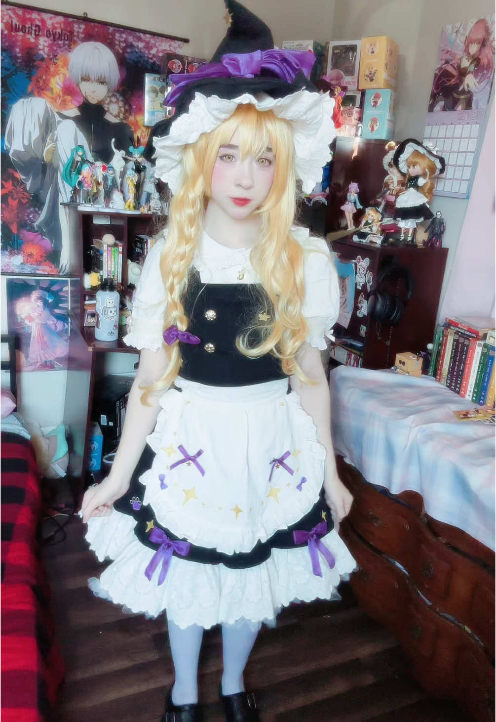 listen to your heart 😺 #touhou #touhouproject #marisakirisame #cosplay #touhoucosplay 