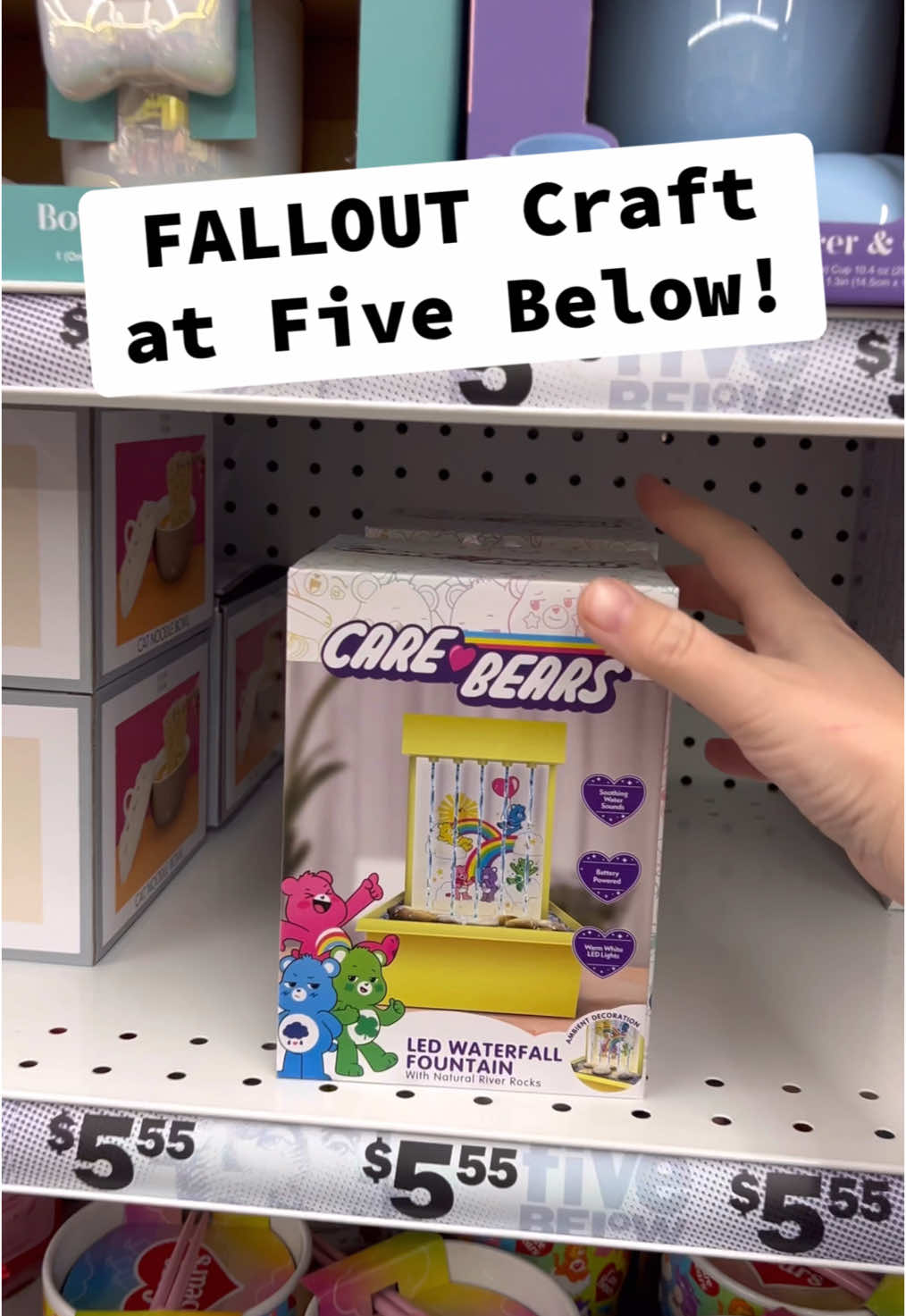 Fallout craft at Five Below! I couldn’t resist turning this Care Bears water fountain into a Nuka Cola soda fountain #fallout #crafting #nukacola #mrsfallout #fallouttok 