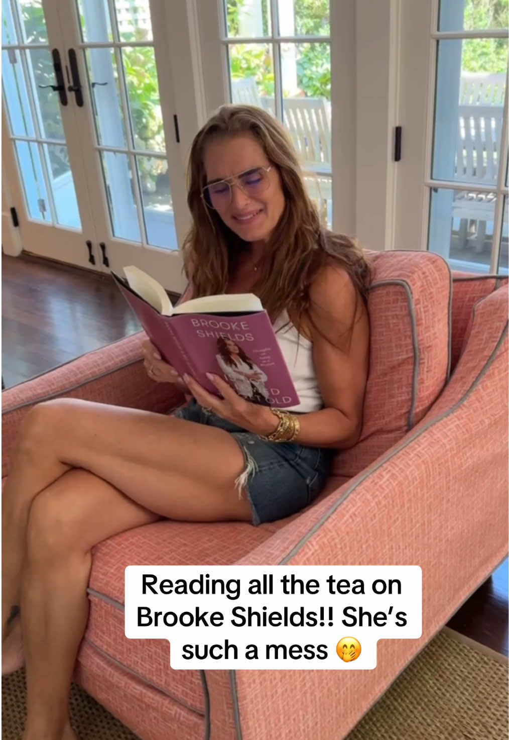 Have you heard what they're saying about Brooke Shields?? 😳  #tbr #author #brookeshields #womenover50 #BookTok 