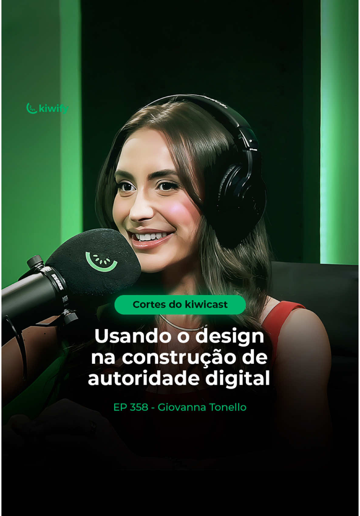 Você sabe como usar o design na construção de autoridade digital? A Giovanna Tonello te explica isso no Kiwicast #358 O link para você ver esse episódio completo está na nossa bio!