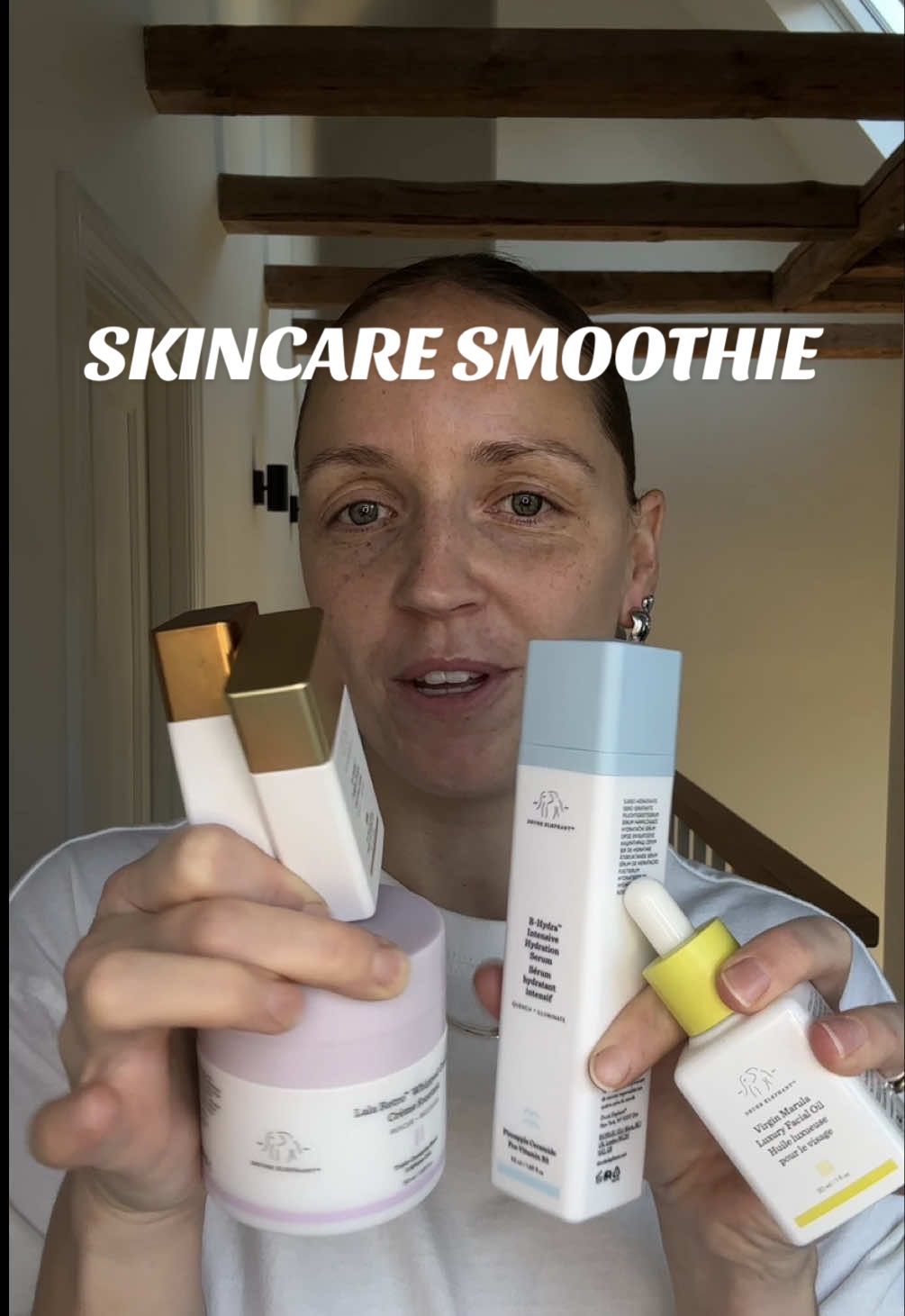 Min skincare smoothie til de dage, hvor jeg ikke har makeup på eller vil have et ‘no makeup’ makeup look