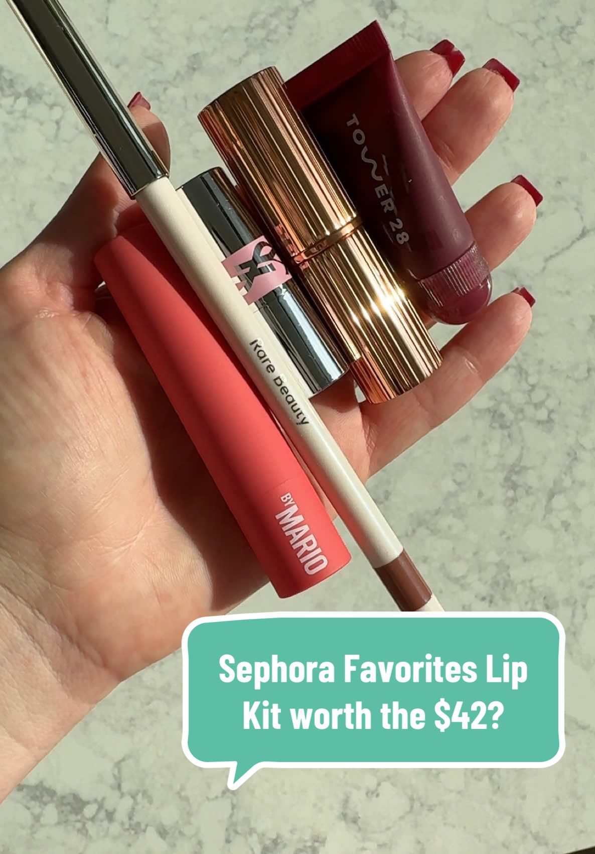 This limited edition Sephora Favorites Perfect Pout Lip Kit is $42. Do you think it’s worth it? You get three full size products and two mini sizes @sephora #sephora #sephorafavorites #viralmakeup #affordablemakeup #lipkit 