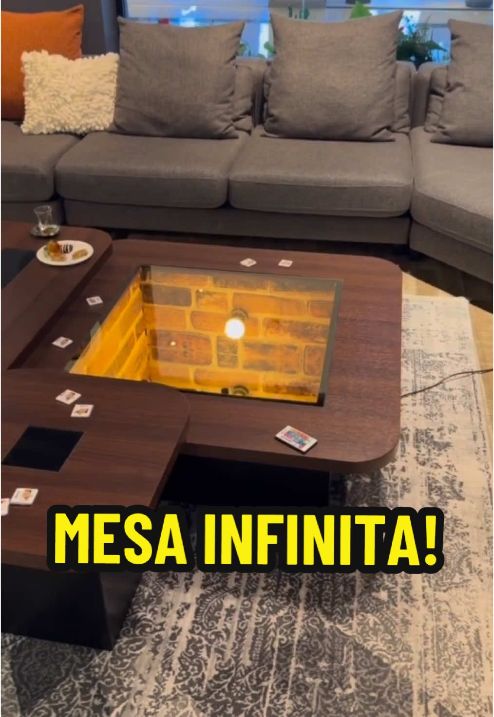 Mesa de fundo infinito! #pedreiro #reforma #obras #construcao #fyp 
