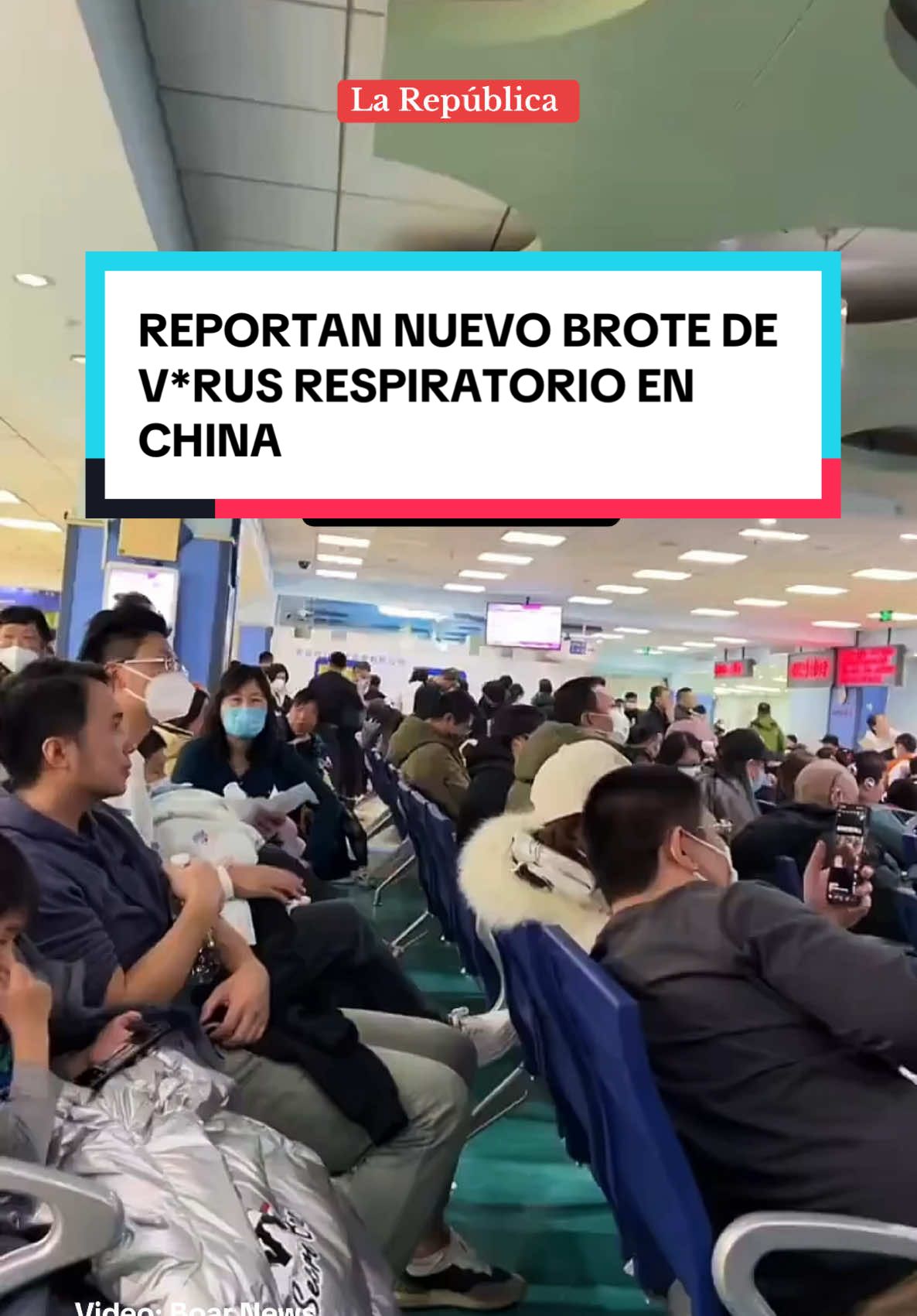 Reporta nuevo brote de v*rus respiratorio en China 😯  El Ministerio de Salud de India está monitoreando el brote y aclaró que no existe motivo de alarma. #larepublica #china #noticias #salud #metapneumovirus #news 