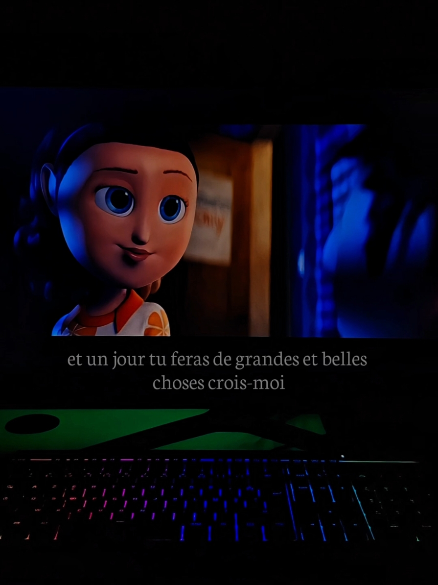 un jour tu fera de grandes et belles choses... #anime #animeedit #sad #citation 