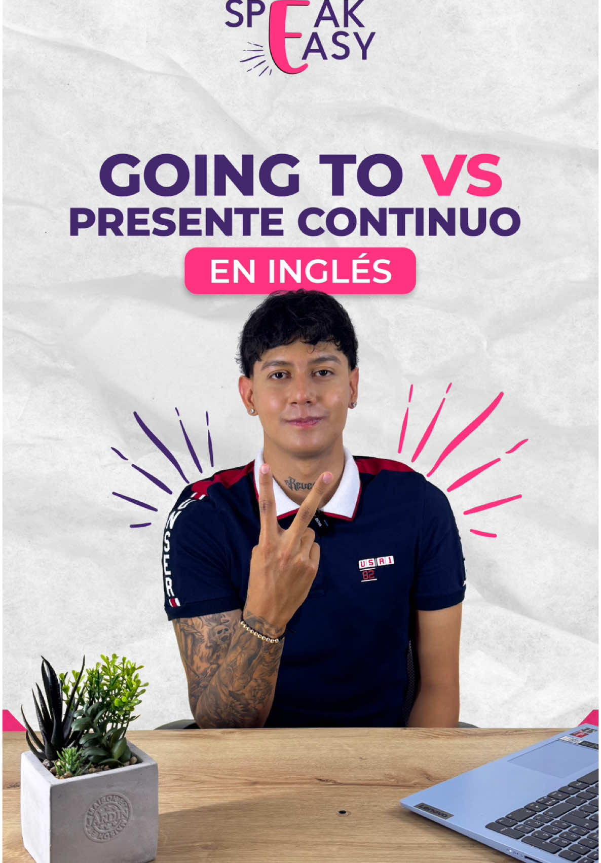 GOING TO VS PRESENTE CONTINUO EN INGLÉS ✨ #inglesrapido #inglesfacil #aprendeingles 