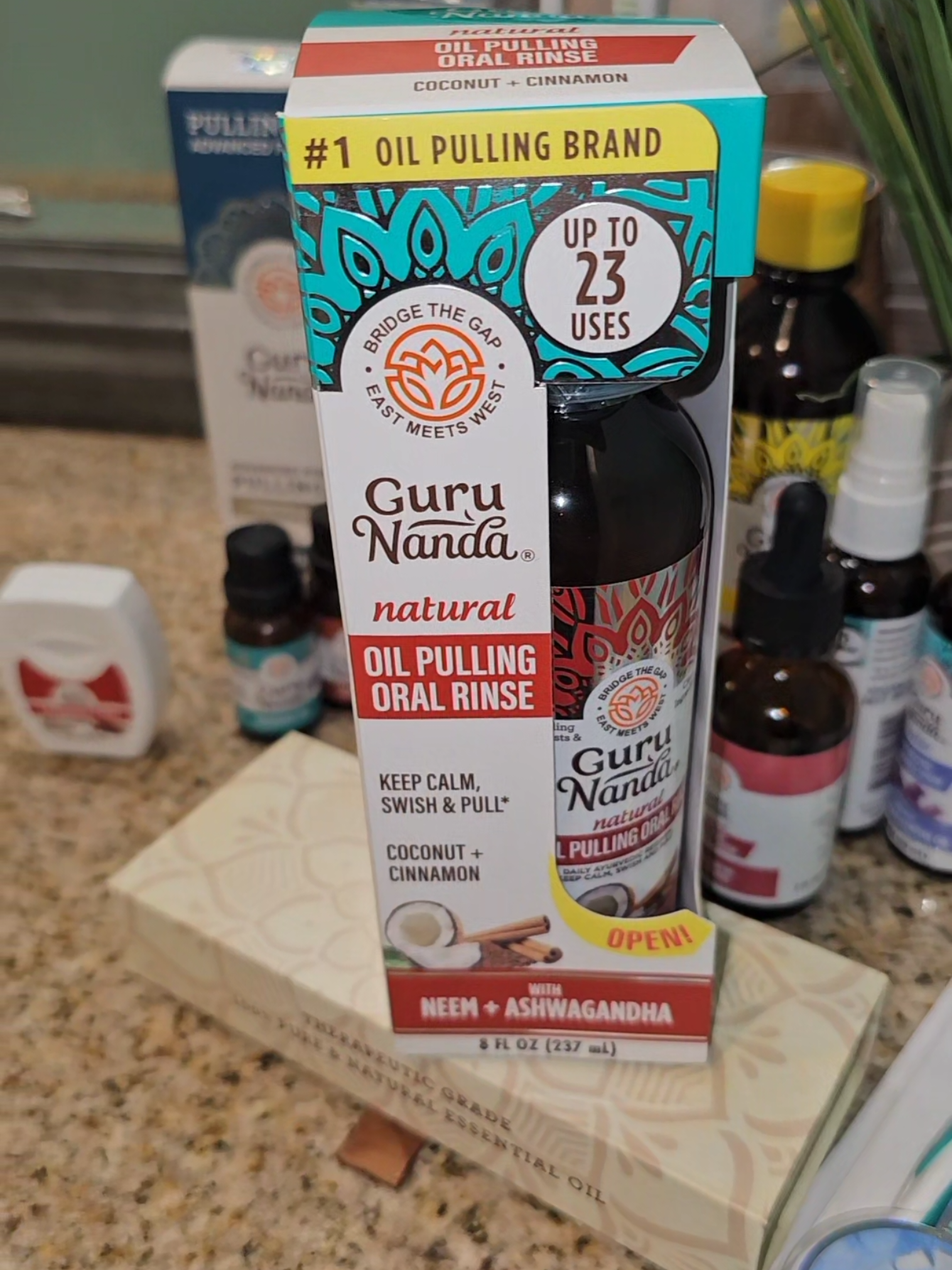 GuruNanda Oil pulling and so many other items are on a massive sale!! #gurunanda #gurunandaoilpulling #oilpulling #oralhealth #oralhygiene #oralcare