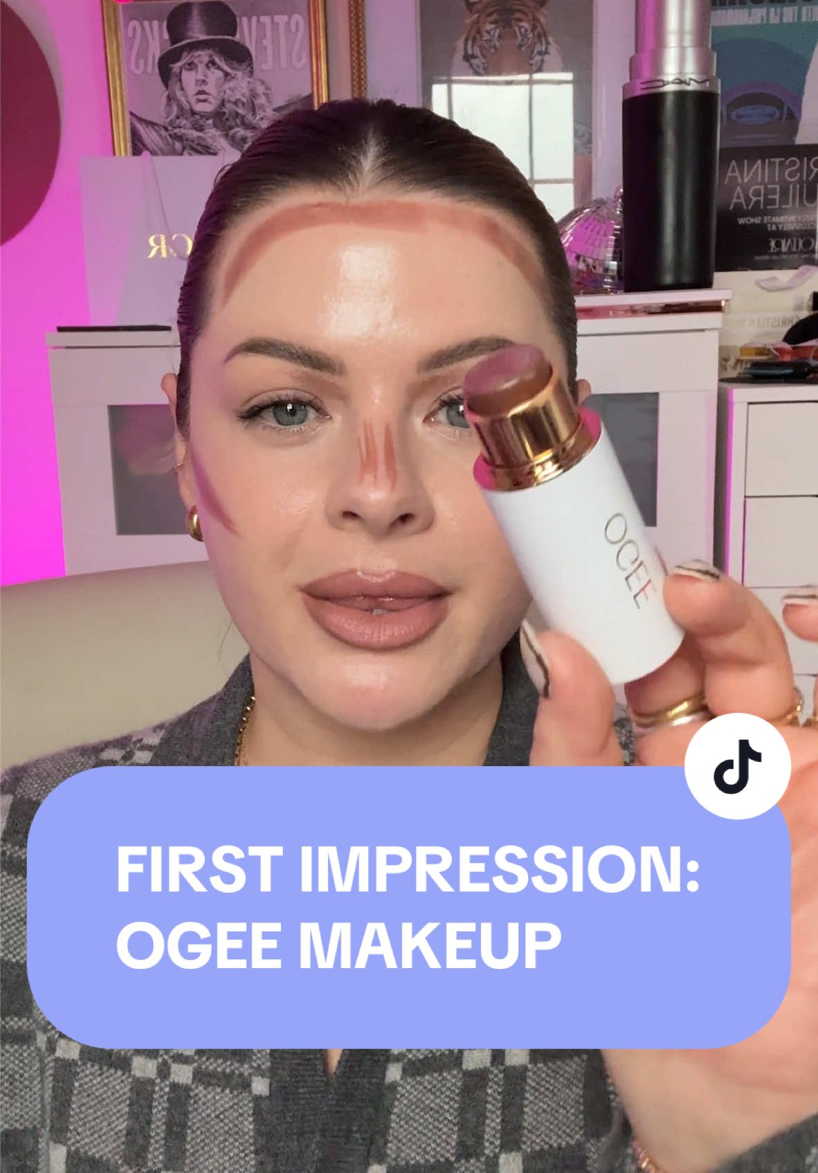 FIRST IMPRESSIONS: @Ogee Luxury Organics 😳 (highly requested review from you guys!)#makeuptok #BeautyTok #ogee (gifted) 