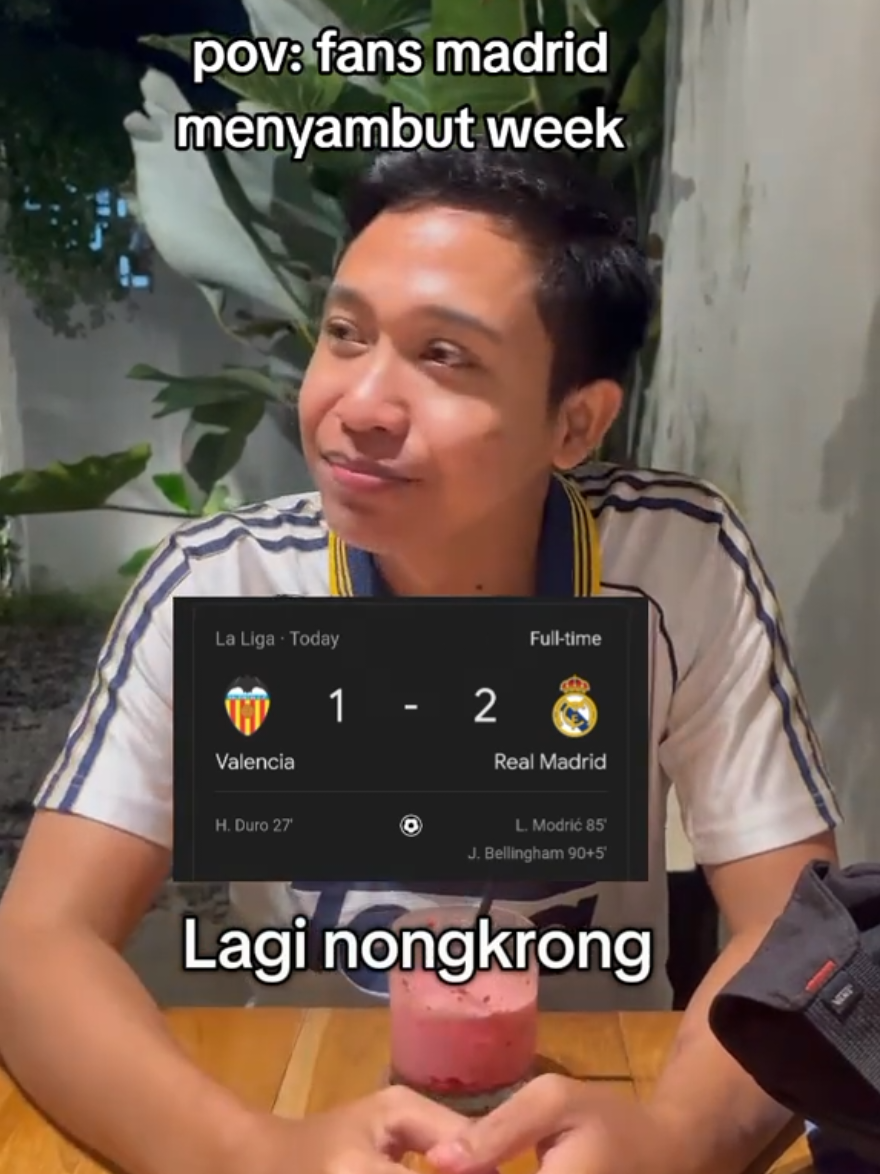 Alhamdulillah pucuk #realmadrid #halamadrid #madridista #valenciavsrealmadrid #fansmadrid #laliga 