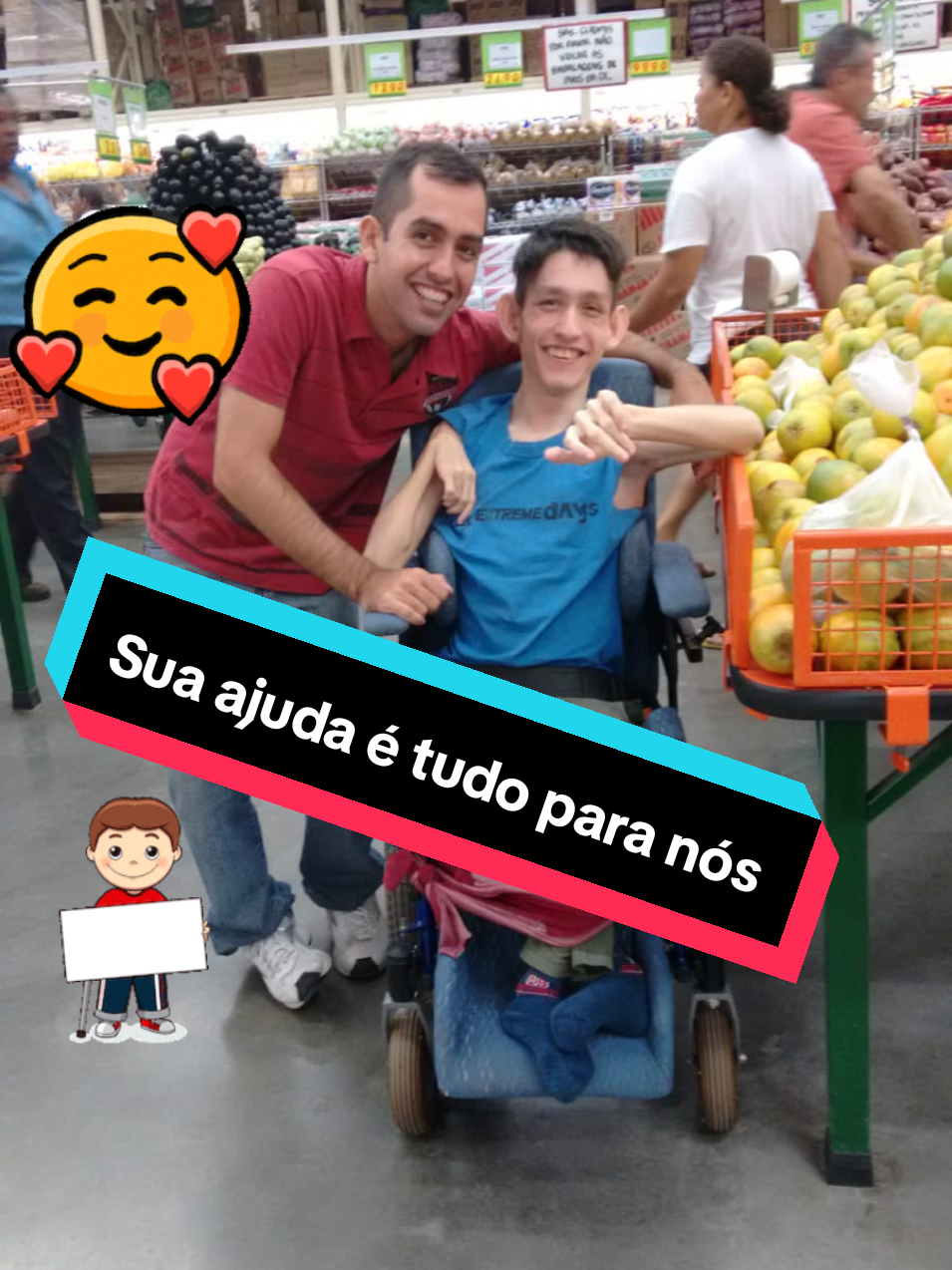 Pessoal eu sou autista com tourette e meu irmão o Pc paralisia cerebral , gostaria de pedir a ajuda para bater 100k  Deus abençoe a cada um ..  acompanhe nossas lives .. #ajuda #correntedobem  #seguidores  #deficiente 