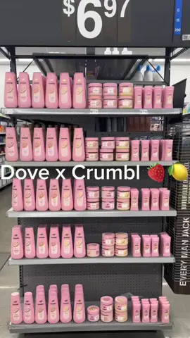 Dove x Crumbl limited edition collection 😍  Body wash, body scrub, deodorant, & hand wash. #dove #crumblecookie #deodorant #smellgoodallday #showerroutine #newrelease 