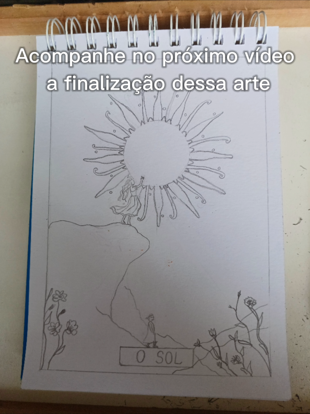 Parte I - Arcano o Sol ☀️ Este arcano é tão especial! Ele simboliza alegria, sucesso e a luz que ilumina nossos caminhos. Cada traço reflete a energia vibrante e a positividade que 